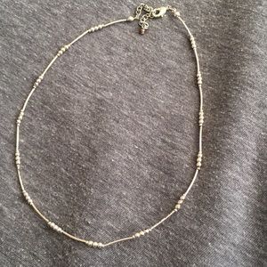 Silver necklace